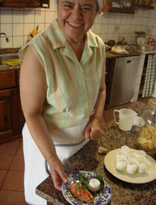 カプリ島が見えるレモン畑のアグリツーリズモイメージ