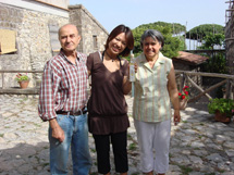 カプリ島が見えるレモン畑のアグリツーリズモイメージ