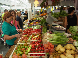 朝市＆オーガニックマーケット＋高級食材店巡り