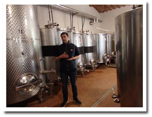 ウンブリアのワイナリーでマリアージュ・コースランチ