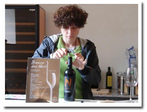 ウンブリアのワイナリーでマリアージュ・コースランチ