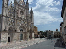 ウンブリアのワイナリーでマリアージュ・コースランチ